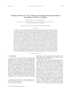 Modeling Global Sea Ice with a Thickness and Enthalpy Distribution