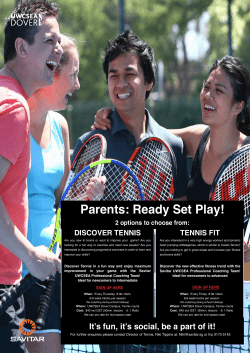 Parents: Ready Set Play!