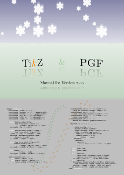 PGF Manual