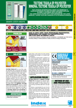 tectene tegola ep polyester mineral tectene tegola ep