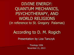 Liza Tanczyk THO3006 Palamas presentation Nov.21`13 on Rogich