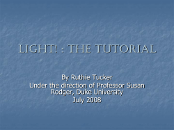 Light! : The Tutorial