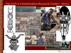 Curriculum Project The UCLA Globalization Research