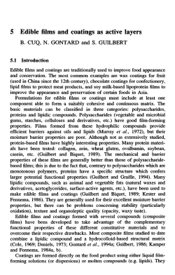 5 Edible films and coatings as active layers - UR