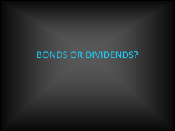 the case for dividend stocks