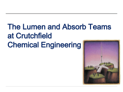 Absorb Tam Chronological Summary