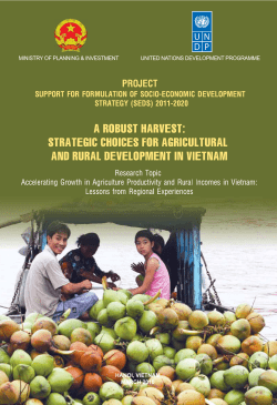 A Robust Harvest: Strategic Choices for Agricultural and Rural