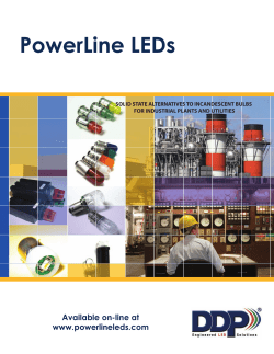 Powerline Catalog - DDP Engineered LED Solutions