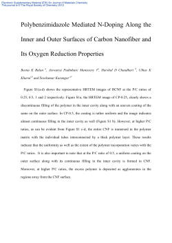 Polybenzimidazole Mediated N-Doping Along the Inner and Outer