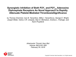 (mean&plusmn;SEM) in response to adenosine diphosphate (ADP)