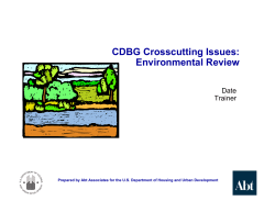 Environmental Review
