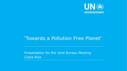 Presentation of the joint Bureau meeting -9 june