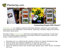 Media Kit - Plants Map