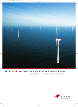 Horns Rev Offshore Wind Farm