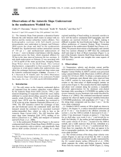 Observations of the Antarctic Slope Undercurrent in the