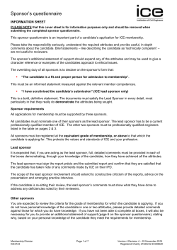 Membership no - Institution of Civil Engineers