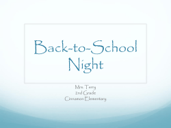 BTSN Presentation - Lemoore Union Elementary School District