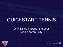 QuickStart Tournaments