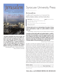 Syracuse University Press - The Maxwell School of Syracuse