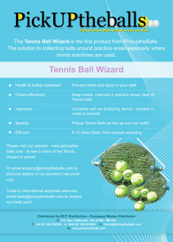 Tennis Ball Wizard