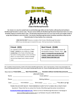 Friends of Northborough Recreation-