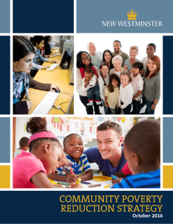 community poverty reduction strategy