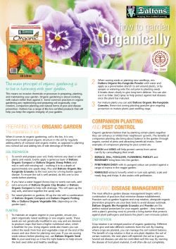 Organically