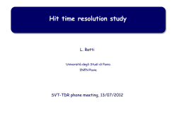 Slides - Agenda INFN