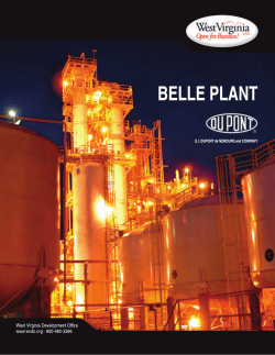 DuPont Belle Plant brochure 6-19-06