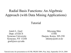 training or modeling - Syracuse University