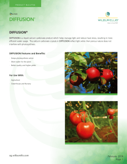 diffusion - Wilbur-Ellis Agribusiness
