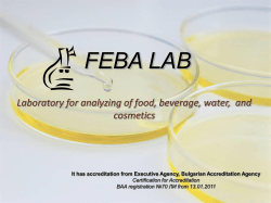 Microbiology of cosmetics