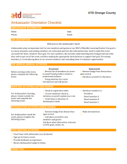 Checklist - ATD