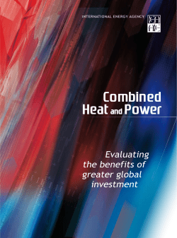 Combined Heat and Power - International Energy Agency