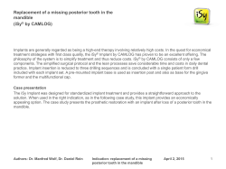 Folie 1 - iSy by CAMLOG