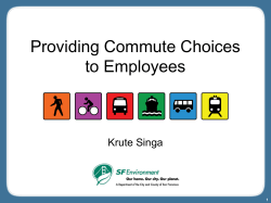 Commuter Programs