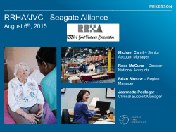 McKesson owned &rarr; compliance / service Billing for