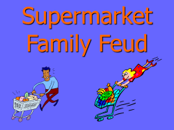 Family Feud Powerpoint Presentation