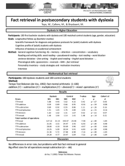 Do Transposed-Letter similarity effetc