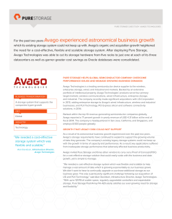 For the past two years Avago experienced