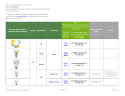 Screw-In LED Bulbs More energy efficient and longer lasting than