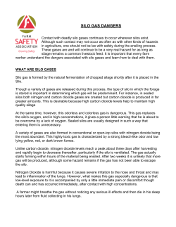 Silo Gas Dangers - Ontario Federation of Agriculture