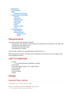 Raw-format player design