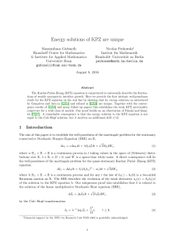 Energy solutions of KPZ are unique