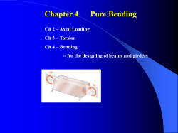Chapter 4 Pure Bending Ch 2
