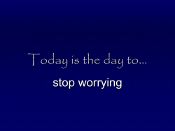 Today is the day to… - Foundation for Critical Thinking