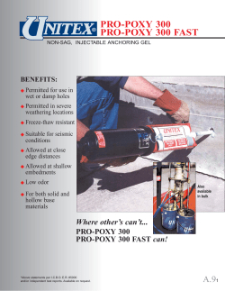 Pro-Poxy 300/300 Fast Fax