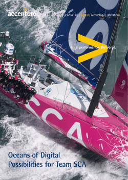 Advanced Analytics for Team SCA Provides Competitive