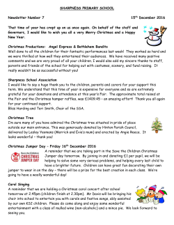 Newsletter 15 Dec 2016 154KB