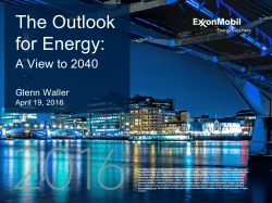2013 Energy Outlook